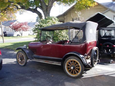 1920 Maxwell Model 25 Touring Car Convertible Automobile All Original