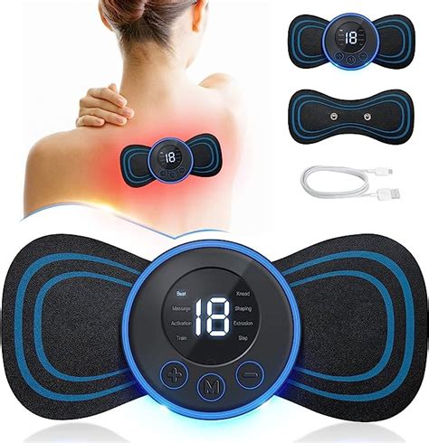 Taurpius Mini Body Massager With 8 Modes And 19 Strength Levels