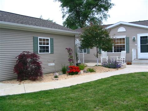 Mobile homes (also called trailers) are generally placed in one location for permanent living. Landscaping Ideas for Mobile Homes - Mobile & Manufactured ...