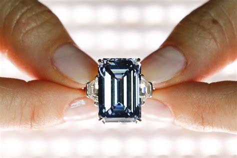 Oppenheimer Blue Diamond Sells At Auction For 575 Million Nbc News