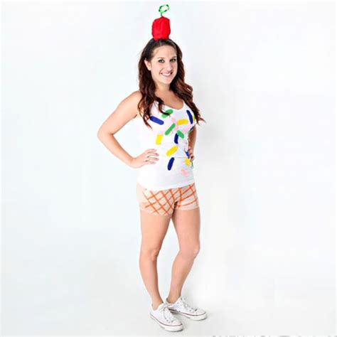 20 awesome diy halloween costumes you should start working on now ice cream cone costume