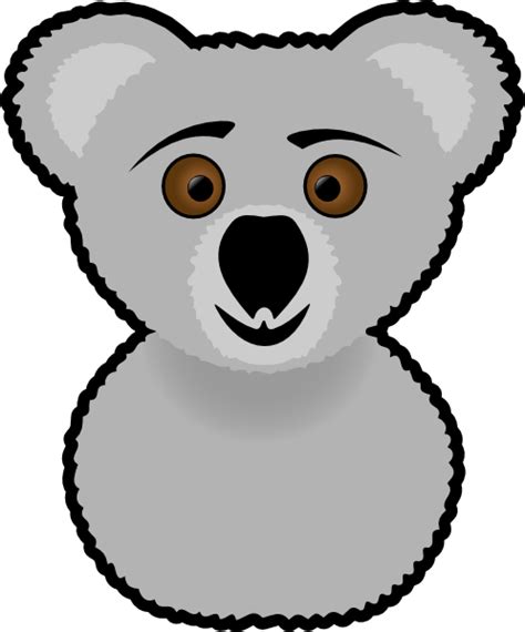 Koala Clip Art At Clker Com Vector Clip Art Online Royalty Free Public Domain