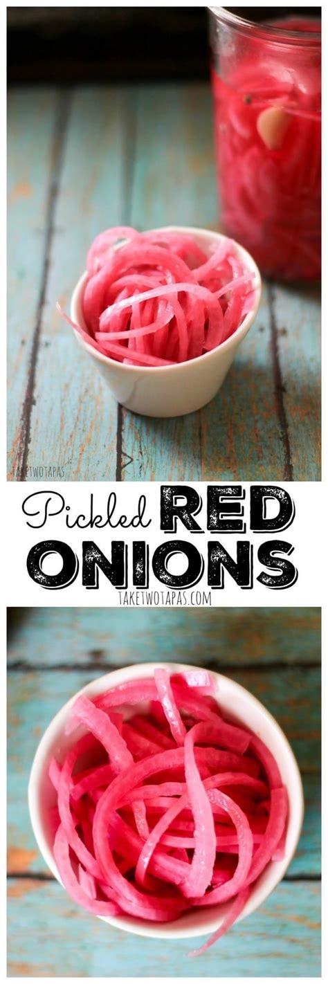 Pickled Red Onions Are A Bright Condiment That Is Easy To Make And Goes
