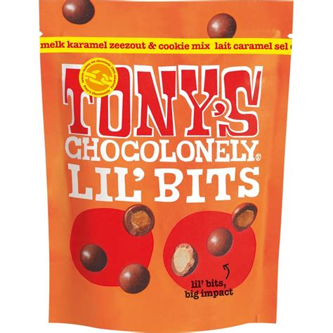 Tony S Chocolonely Lil Bits Caramel Sea Salt 120g Snackje