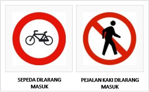 Papan tanda isyarat lalu lintas di jalan raya. GAMBAR RAMBU-TANDA LALU LINTAS-JALAN RAYA LENGKAP | Tanda ...