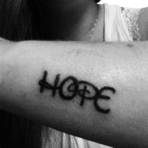Hope Tattoo Love It So Proud Of It Hope Tattoo Tattoo Quotes