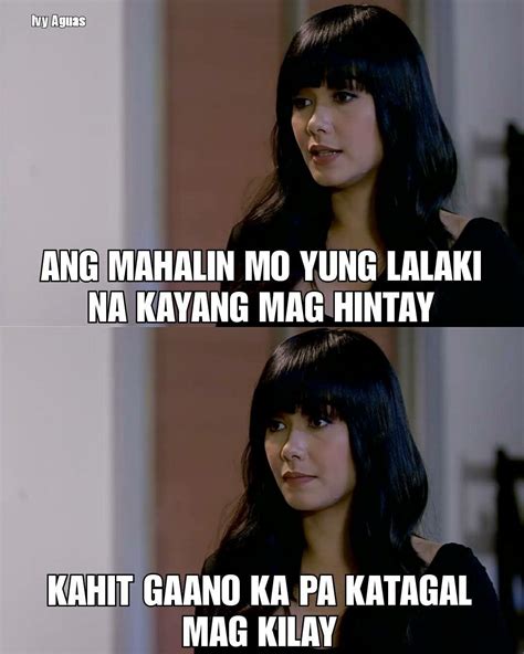 Ivy Aguas From Wildflower Hugot Memes Sarcastic Tagalog Quotes Funny