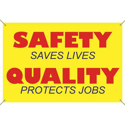 Event And Id Supplies Banners Safety Saves Lives Banner