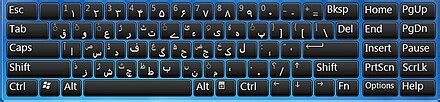 لوحة مفاتيح أردية ويكيبيديا