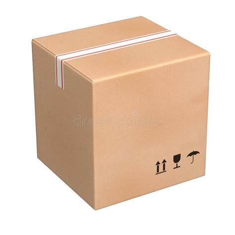 Paper Box Package Stock Illustration Illustration Of Render 23725632