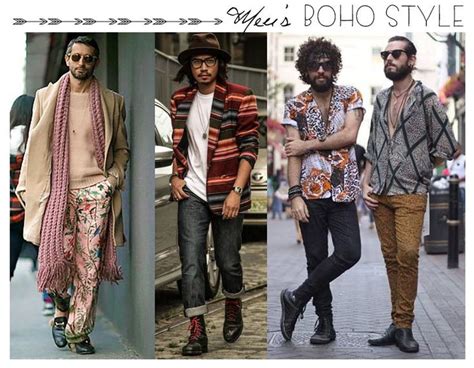 Men S Bohemian Style Boho Fashion Bohemian Boho Chic Outfits Boho