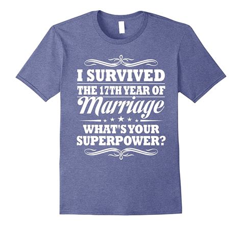 There are a lot of anniversary gift lists out there. 17th Wedding Anniversary Gift Ideas For Her Him- I Survived-PL - Polozatee