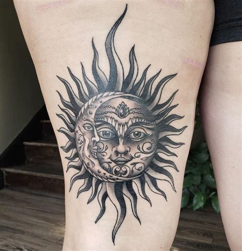 ☀ sun sumbolizes power it represents qualities such as vitality, vigor, power, force, and leadership. 101 Amazing Sun Tattoo Ideas That Will Blow Your Mind ...