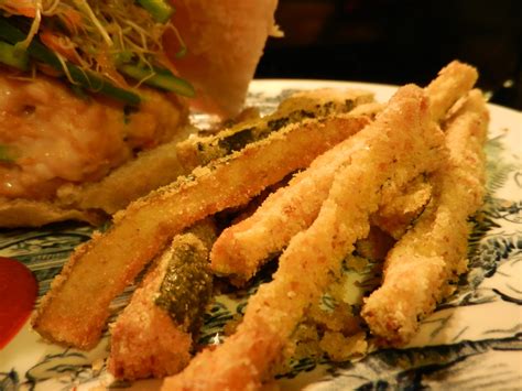 We love dipping these in homemade ranch dressing, but you can also try some of your favorites. For the Love of Food (and Eating!): Faux Fried Zucchini Sticks