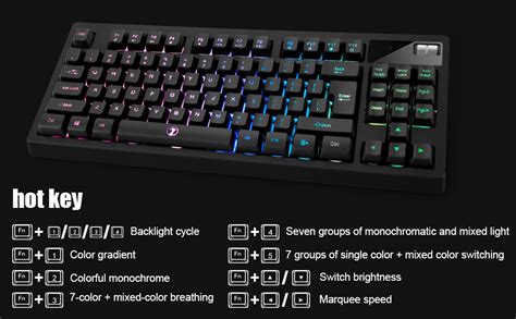 Zjfksdyx C87 Wireless Gaming Keyboard And Mouse Combo 24g Wireless