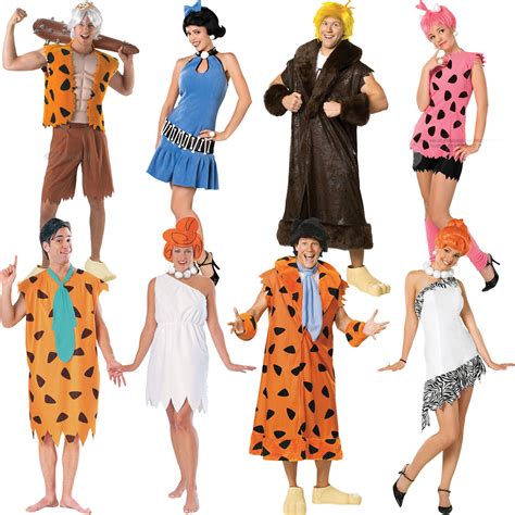 Fancy Dress And Period Costumes Mens Bamm Bamm Rubble The Flintstones Tv