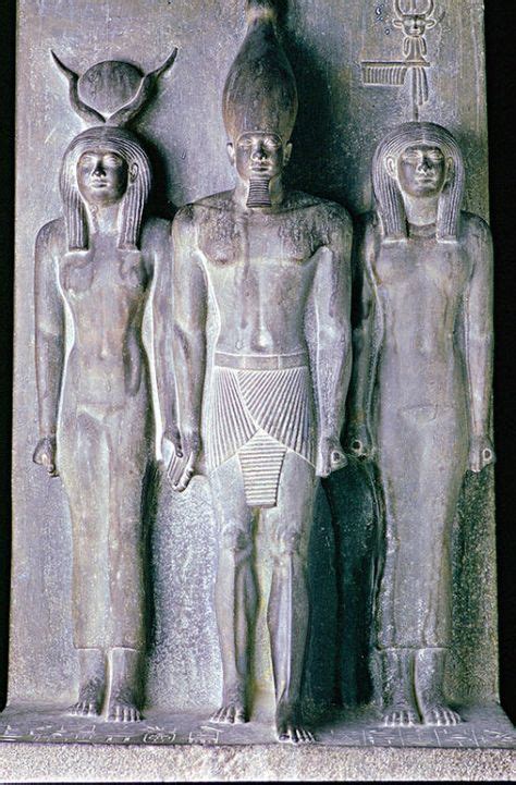 Triad Of Menkaure Menkaure Was The Builder Of Egypt Museum