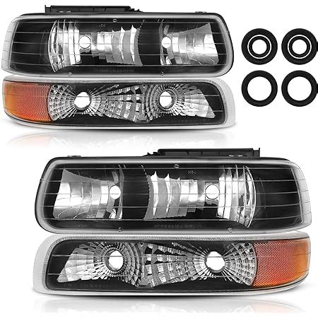Amazon.com: Bincmay Headlight Assembly Fit For 1999 2000 2001 2002