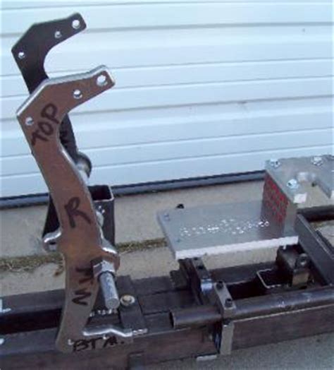 This is a frame jig that was made by my friend. Motorcycle Chopper Bobber Builder Complete Frame Jig Rigid ...