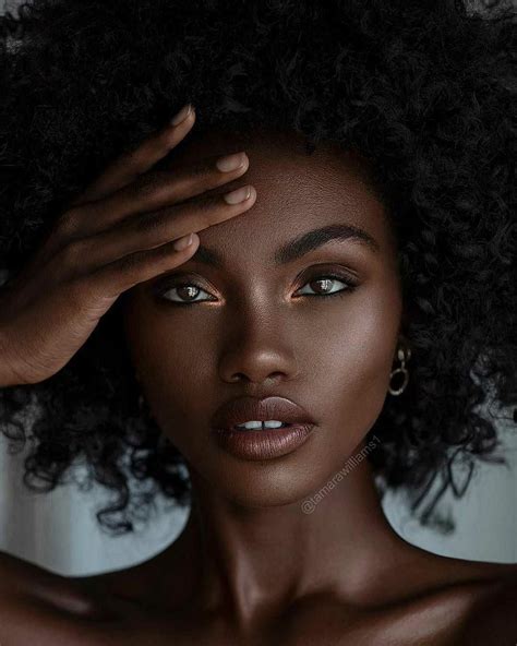 Pin By Shirley Duval On Make Up Beautiful Dark Skin Dark Skin Beauty