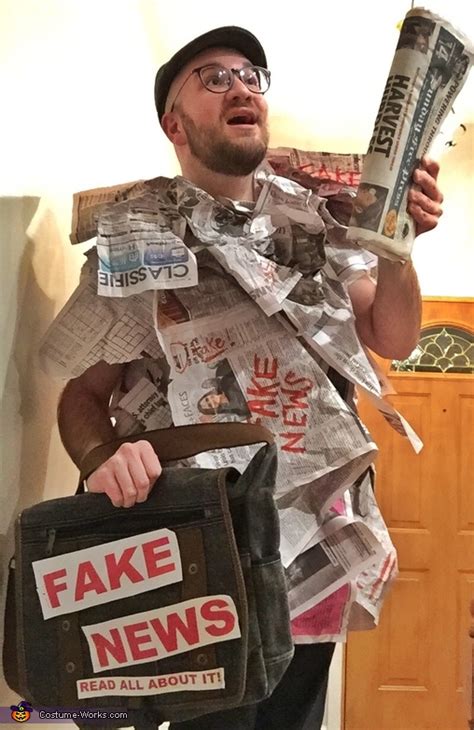 how to make a fake news halloween costume ann s blog