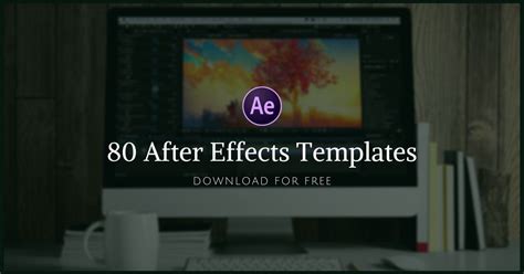 Start making awesome videos online! 80 Free After Effects Templates You Should Download ...