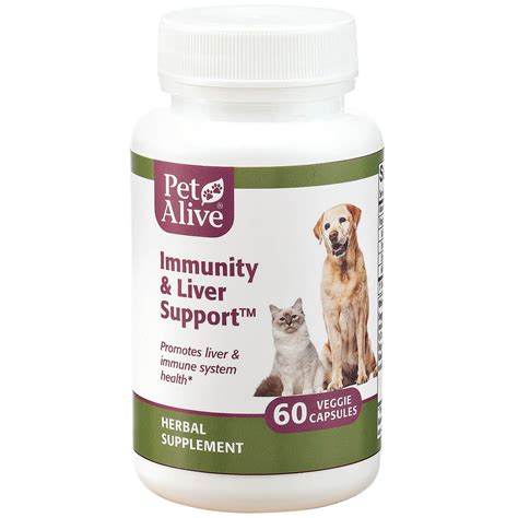 Petalive Immunity And Liver Support All Natural Herbal Supplement