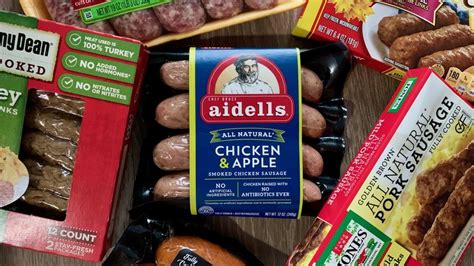 12 Popular Store Bought Sausage Brands Ranked