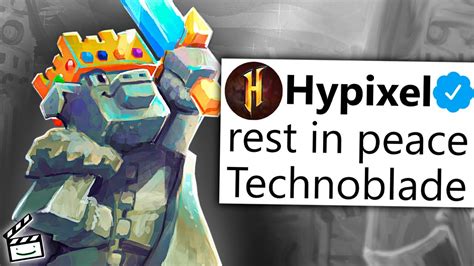 Hypixel Tribute To Technoblade Youtube