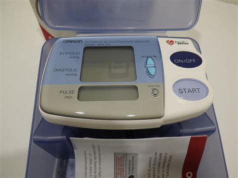 Omron Premium Blood Pressure Monitor Model Hem 780 Comfit Cuff Ebay