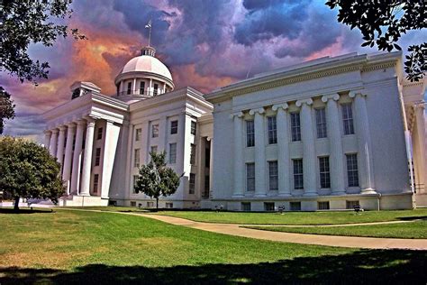 Montgomery Al ~ Alabama State Capitol ~ Dome The Alabama S Flickr