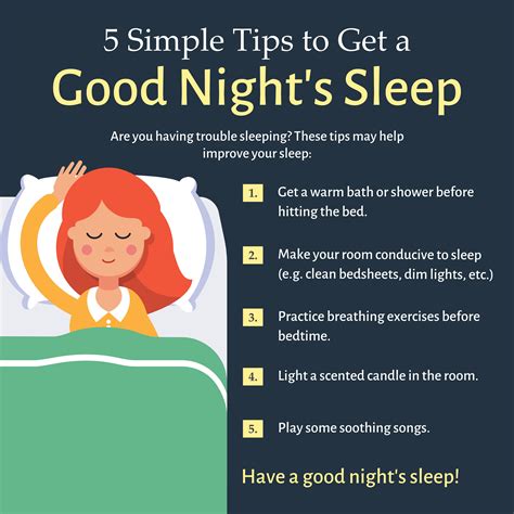 5 Simple Tips To Get A Good Nights Sleep Good Night Sleep Trouble