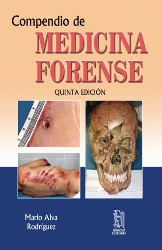 Compendio De Medicina Forense 5 Ed Alva Rodriguez Mario Libro En