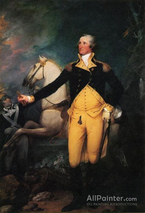 John Trumbull George Washington Before The Battle Of Trenton Oil