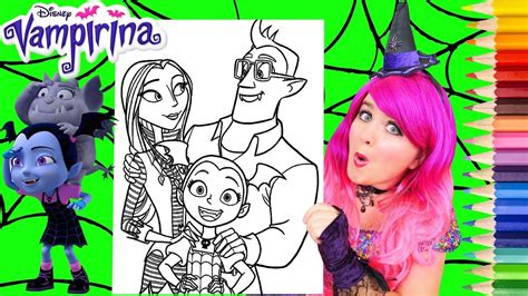 Vampirina Coloring Pages Ceplok Colors