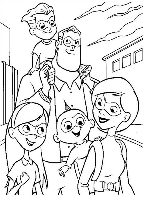 Mr Incredible Coloring Pages at GetColorings.com | Free printable