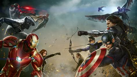 Marvel Captain America Civil War Superheroes 4k 8k Wallpapers Hd