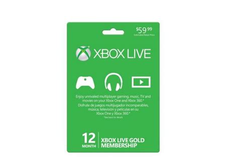Xbox Live 12 Month Gold Membership For 3999 At Ebay Xbox Live Game