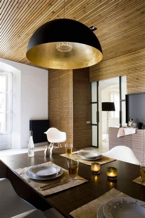Amazing Zen Like Kitchen With Wood Slat Panelling Apartment Interior