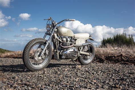 Hell Kustom Triumph Bonneville By Red Clouds Collective