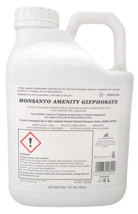 Monsanto Amenity Glyphosate Ltr Durham Newcastle Harrogate Turfcare Specialists