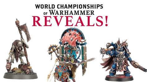 Warhammer World Championships Model Reveals 2023 Youtube