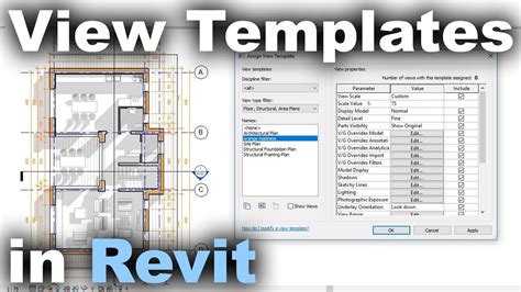 View Templates In Revit Tutorial Youtube