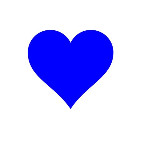 Blue Heart Free Stock Photo Public Domain Pictures