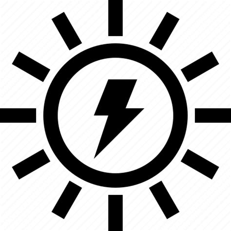 Energy Solar Sun Power Solar Energy Ecology Eco Friendly Sun Icon