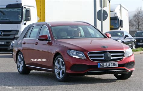 Spied S Mercedes E Class Estate Is Almost Naked Mercedes E Wagon Paul Tan S Automotive News