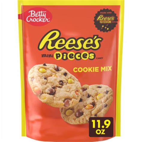 Betty Crocker Peanut Butter Cookie Mix With Reeses Pieces Minis Candy