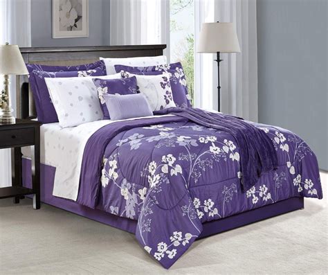 Alibaba.com brings you an exquisite collection of stylish paris bedding accessible in different styles, designs, sizes, and colors depending on your specific requirements. Living Colors Milly Purple Floral 12-Piece Comforter Sets ...