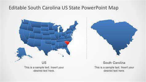 South Carolina Us State Powerpoint Map Slidemodel
