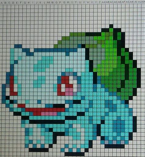 Excel Pixel Art Pokemon